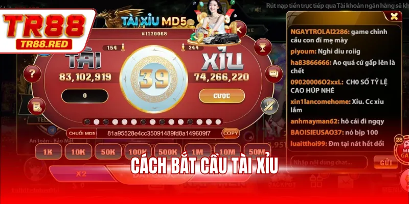 Cách bắt cầu tài xỉu